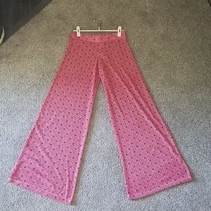 Missaisha555 Romero Romero Patterned Palazzo Pants